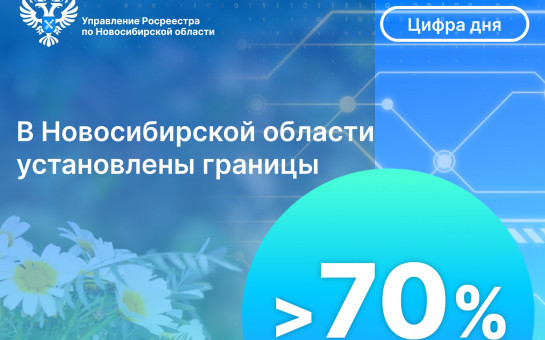 В Новосибирской области установлены границы  более 70% земельных участков